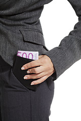 Image showing money in your pocket