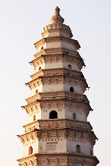 Image showing White pagoda