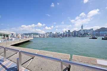 Image showing Hong Kong skyline