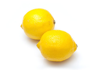 Image showing Lemons isolated on white background