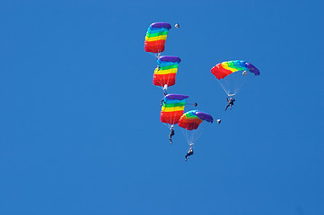 Image showing Air acrobatics