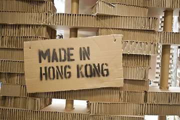 Image showing Made in Hong Kong concept