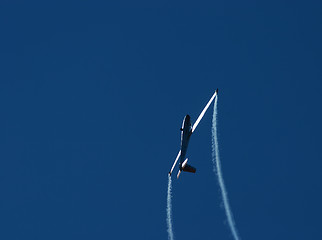 Image showing Glider aerobatic