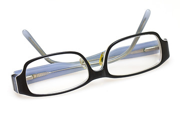 Image showing A pair of glasses isolated on white background