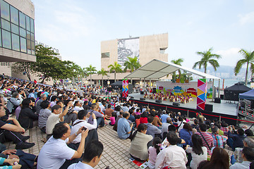 Image showing HONG KONG - 13 NOV, Asian Ethnic Cultural Performances 2011 in T