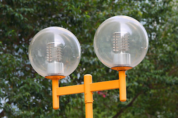 Image showing Street lamps