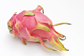 Image showing Dragon fruit isolated on white background