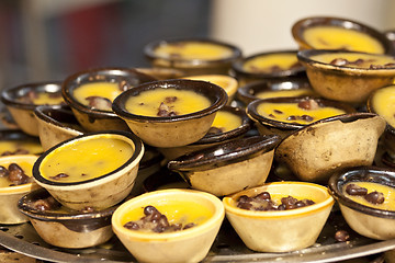 Image showing Traditional chinese cakes for sale in market