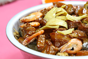 Image showing Pun-choi (Hong Kong traditional food)