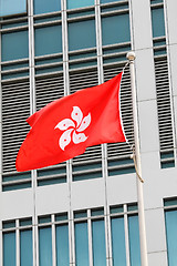 Image showing Hong Kong SAR flag