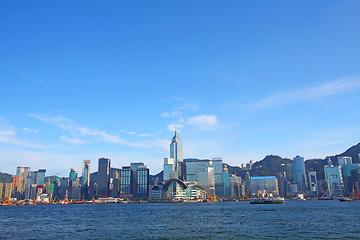 Image showing Hong Kong skyline at day
