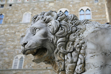 Image showing Stone lion