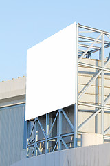 Image showing Blank billboard 