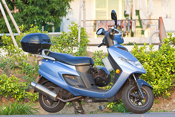 Image showing Motorcycle on the road