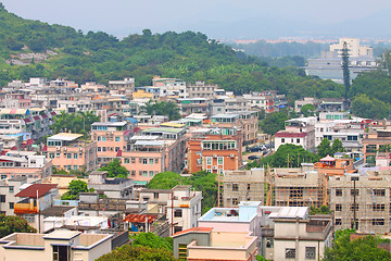 Image showing Yuen Long district in Hong Kong city