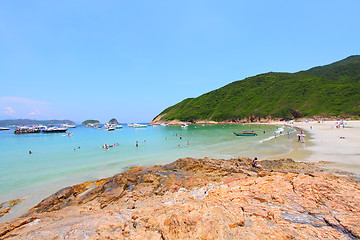 Image showing Tropical beach in Hong Kong