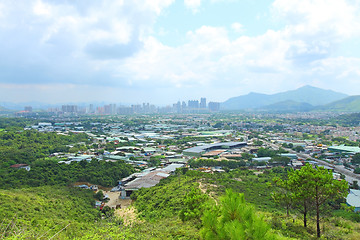 Image showing The rural villages in countryside of Hong Kong