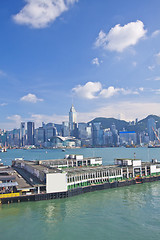 Image showing Hong Kong skyline at day