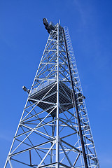 Image showing Electric transmission tower