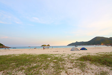 Image showing Ham Tin Wan in Hong Kong at day