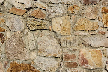 Image showing big stones wall texture