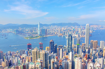 Image showing Hong Kong view at day time