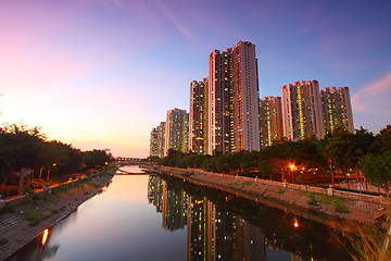 Image showing Tin Shui Wai district, Hong Kong.