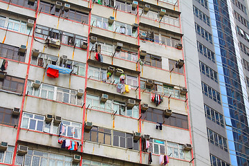 Image showing Packed Hong Kong housing