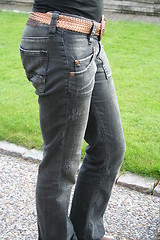 Image showing Jeans model
