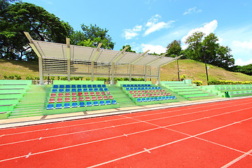 Image showing Stadium chairs