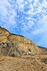 Image showing Hong Kong Geographical Park, the force of nature, folding and na