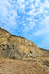 Image showing Hong Kong Geographical Park, the force of nature, folding and na