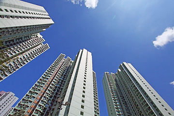 Image showing Packed Hong Kong housing