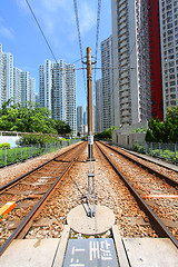 Image showing Railway in Hong Kong