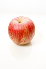 Image showing Red apple isolated on white background