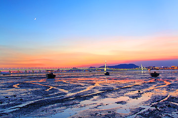 Image showing Hong Kong Shenzhen Western Corridor, Kong Sham Western Highway. 