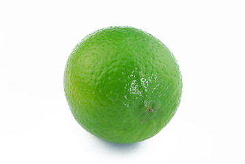 Image showing One green lime