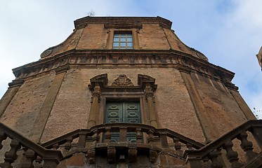 Image showing Old baroque church in Piazza Armerina, Sicily, Italy