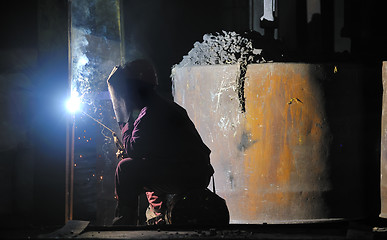 Image showing Welder man