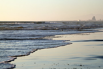 Image showing Beach Sunset Ormond Beach