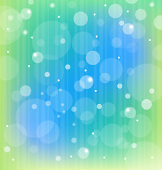 Image showing Colorful bokeh abstract light background