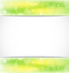 Image showing Eco light background with copy space