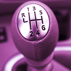 Image showing Gear lever