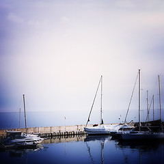 Image showing Sailing boats