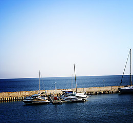 Image showing Sailing boats