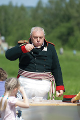 Image showing Borodino battle re-enactment