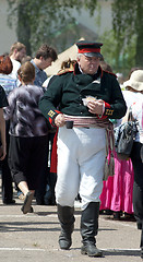 Image showing Borodino battle re-enactment