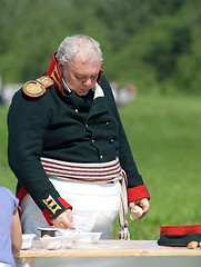 Image showing Borodino battle re-enactment