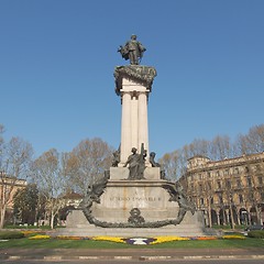 Image showing Vittorio Emanuele II statue