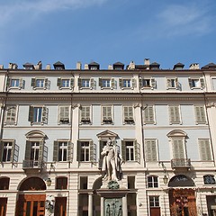 Image showing Piazza Carignano, Turin